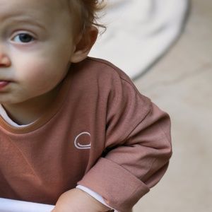 FOR DAYS Sylvester Top Baby Shirt Tumbleweed Brown Cotton 18 - 24 Months